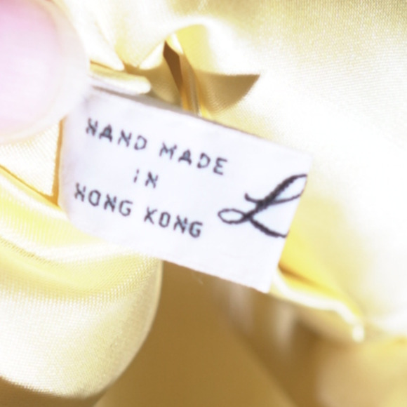 La Regale Hand‑Beaded Evening Purse Gold Bronze Silver Beads Hong Kong VTG EUC - Picture 9 of 12